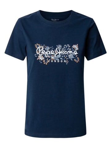 Pepe Jeans Koszulka "Rosalind" w kolorze granatowym