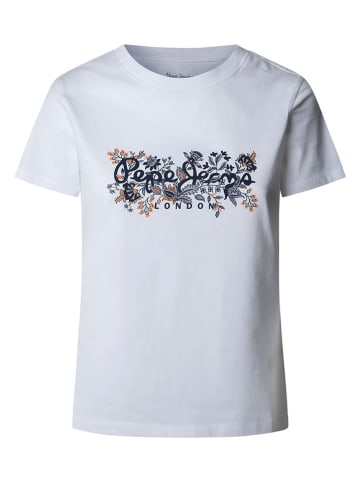 Pepe Jeans Koszulka "Rosalind" w kolorze białym