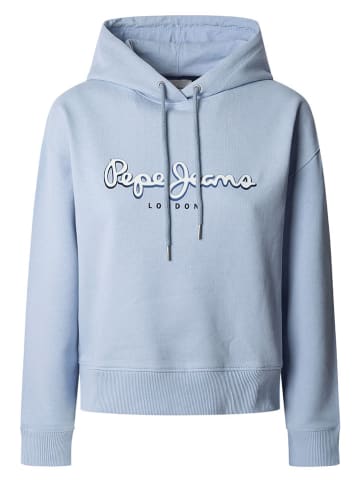 Pepe Jeans Hoodie "Maddy" in Hellblau