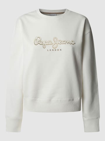 Pepe Jeans Sweatshirt "Maddy" in Creme