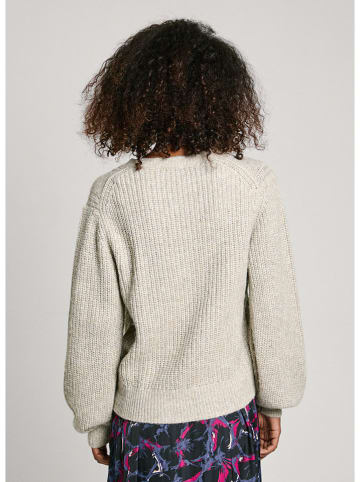 Pepe Jeans Sweter "Nora" w kolorze beżowym