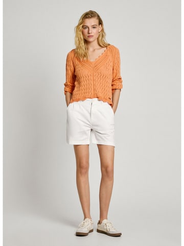 Pepe Jeans Chinoshorts "Vania" - Regular fit - in Weiß