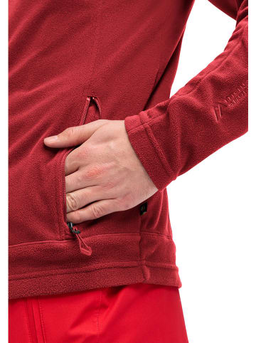 Maier Sports Fleece vest "Dennis" rood