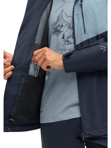 Maier Sports Functionele jas lichtblauw/donkerblauw