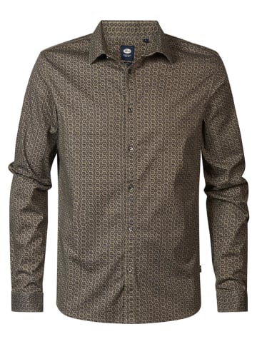 Petrol Industries Hemd - Regular fit - in Taupe
