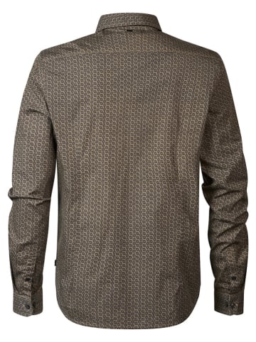 Petrol Industries Hemd - Regular fit - in Taupe