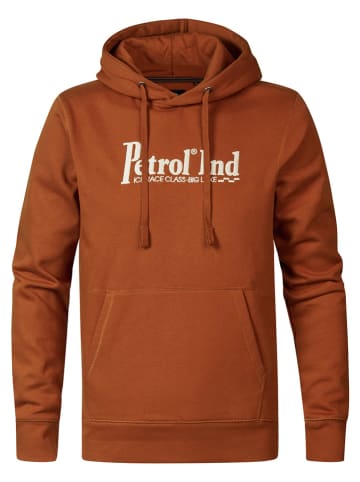 Petrol Industries Hoodie in Hellbraun