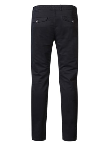 Petrol Industries Chinobroek - slim fit - zwart