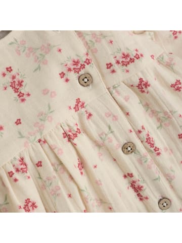 enfant Kleid in Creme/ Pink