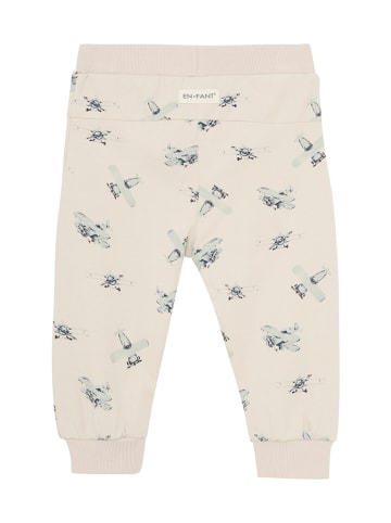 enfant Sweathose in Creme/ Hellblau
