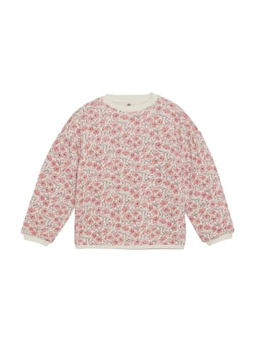 enfant Sweatshirt in Creme/ Rosa