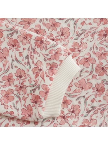 enfant Sweatshirt in Creme/ Rosa