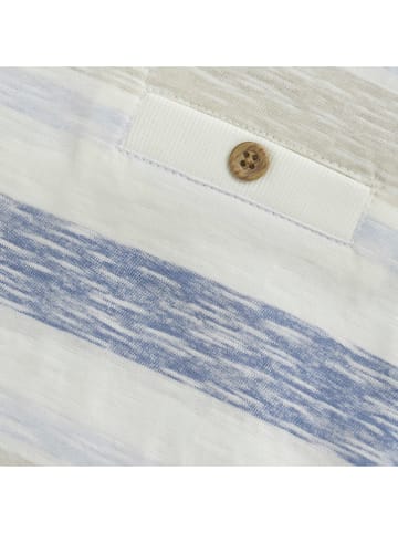 enfant Shirt in Creme/ Blau