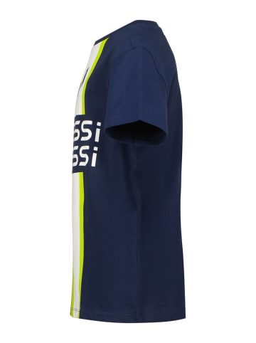 Messi Shirt in Dunkelblau/ Weiß