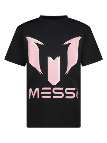 Messi Koszulka w kolorze czarno-jasnoróżowym