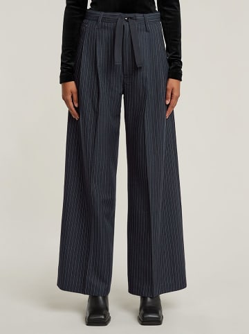 G-Star Uitlopende broek donkerblauw