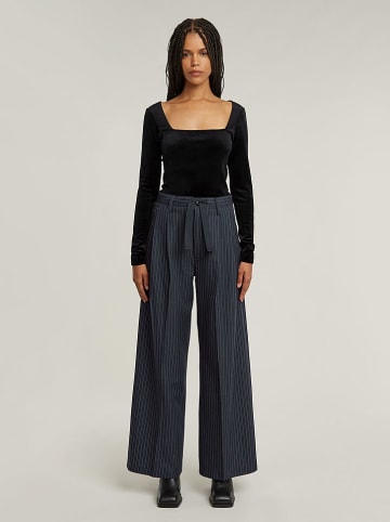 G-Star Uitlopende broek donkerblauw