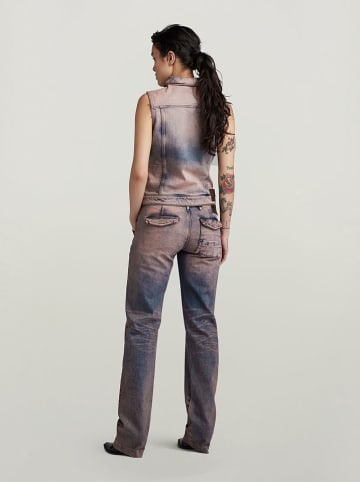 G-Star Dżinsy "Y2K" - Straight Flare fit - w kolorze niebiesko-lawendowym