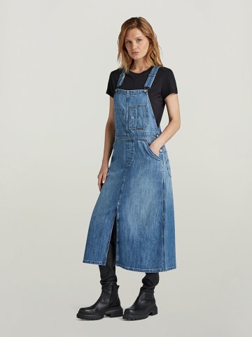 G-Star Latzkleid in Hellblau