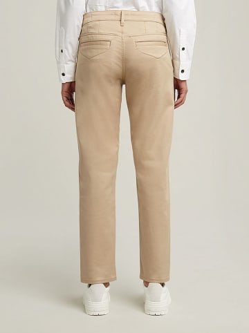 G-Star Spodnie chino "Kate" - Boyfriend fit - w kolorze beżowym