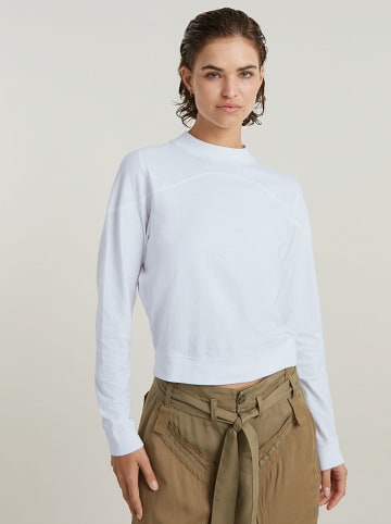 G-Star Longsleeve in Weiß