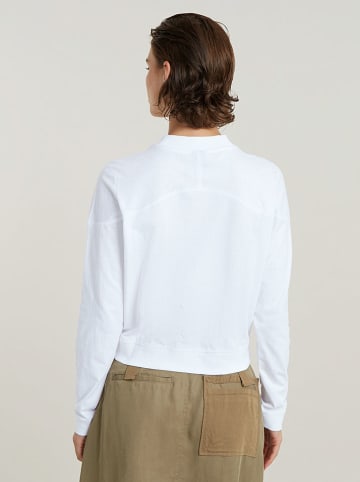 G-Star Longsleeve in Weiß