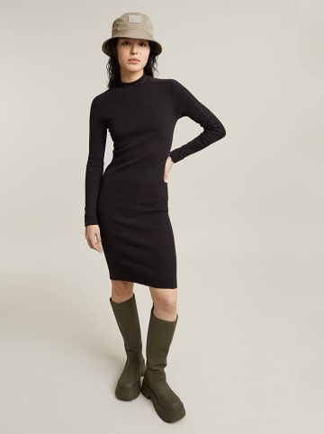 G-Star Strickkleid in Schwarz