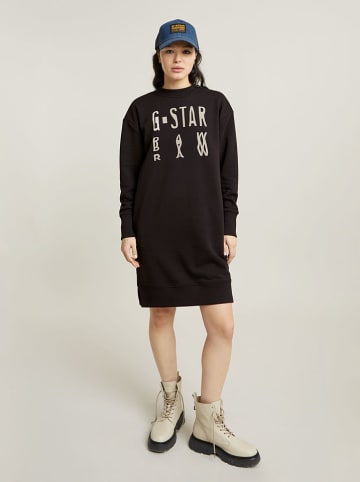 G-Star Sweatkleid in Schwarz