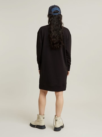 G-Star Sweatkleid in Schwarz