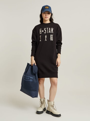 G-Star Sweatkleid in Schwarz
