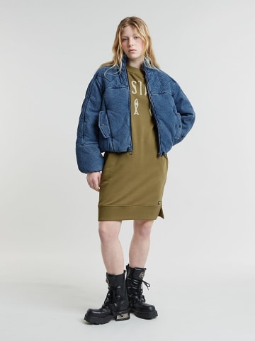 G-Star Sweatkleid in Khaki