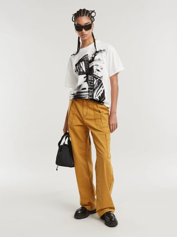 G-Star Shirt wit/zwart