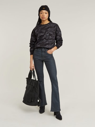 G-Star Sweatshirt zwart/grijs