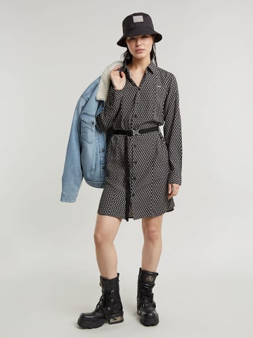 G-Star Jurk zwart/wit