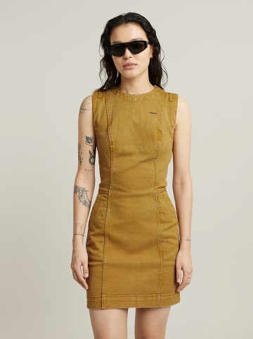G-Star Kleid in Ocker
