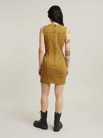 G-Star Kleid in Ocker