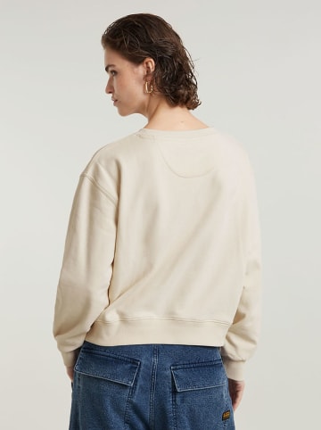 G-Star Sweatshirt in Creme