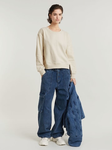 G-Star Sweatshirt in Creme