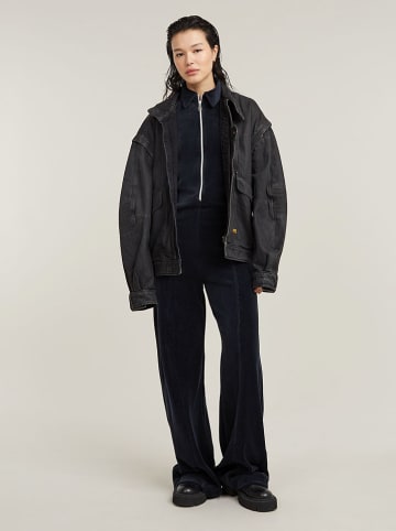 G-Star Samt-Jumpsuit in Dunkelblau