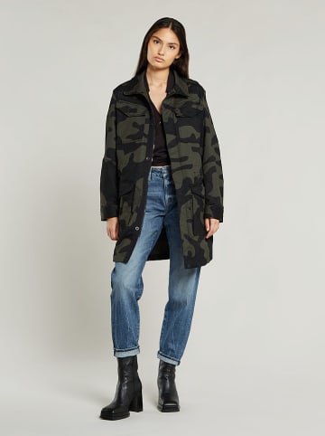 G-Star Hemdjacke in Schwarz/ Oliv