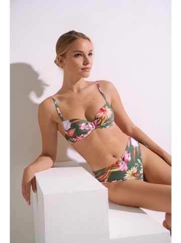 Lisca Biustonosz bikini w kolorze oliwkowo-jasnoróżowym