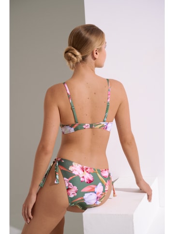 Lisca Bikini-Oberteil in Olivgrün/ Rosa