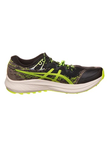 asics Laufschuhe "Fuji Lite 5" in Schwarz/ Grün