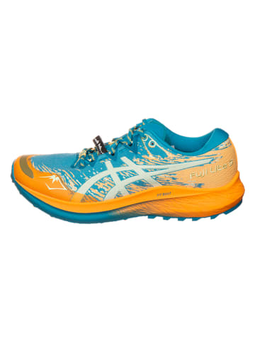 asics Laufschuhe "Fuji Lite 5" in Blau/ Orange
