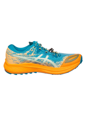 asics Laufschuhe "Fuji Lite 5" in Blau/ Orange