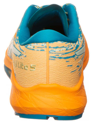 asics Laufschuhe "Fuji Lite 5" in Blau/ Orange