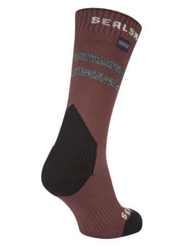 SEALSKINZ Funktionssocken "Waterproof Cold Weather" in Rot