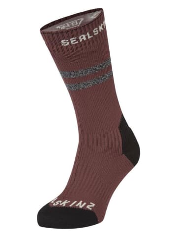 SEALSKINZ Funktionssocken "Waterproof Cold Weather" in Rot