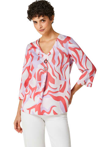 WITT WEIDEN Blouse lichtrood/paars/wit