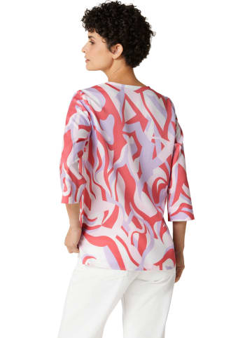 WITT WEIDEN Blouse lichtrood/paars/wit